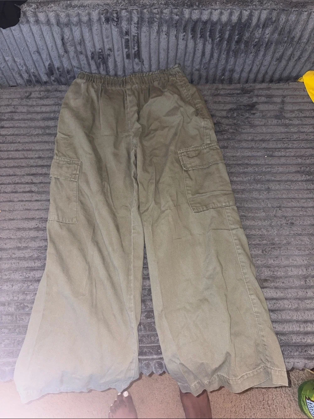 GAP Kids Olive Green Cargo Jeans